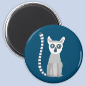 Ring Tails Lemur Magnet