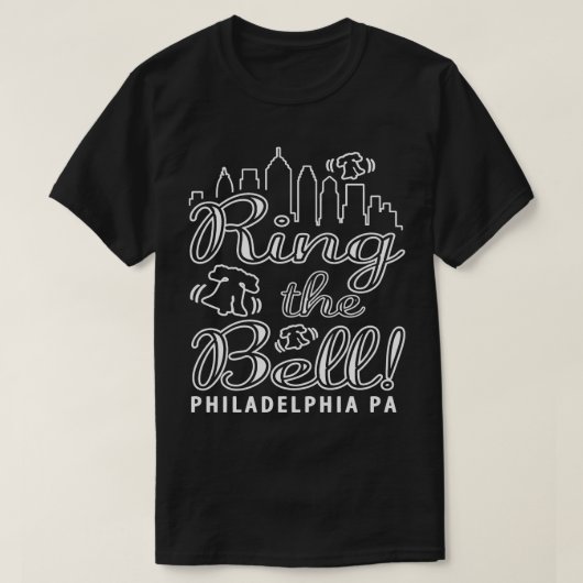 Ring the Bell Philadelphia Philly Fan Liebe Philly T-Shirt (Design vorne)