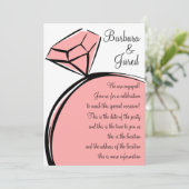 Ring Thing Einladung (Stehend Vorderseite)