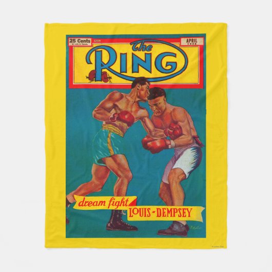 Ring-Titelseite Fleecedecke (Vorderseite)