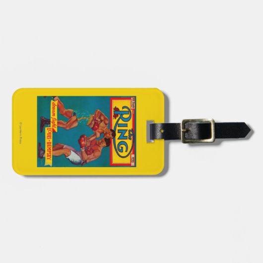 Ring-Titelseite Gepäckanhänger (Vorderseite horizontal)