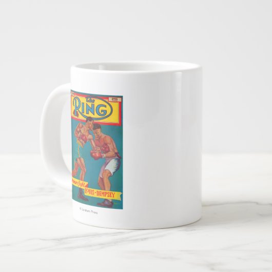 Ring-Titelseite Jumbo-Tasse (Vorderseite Links)