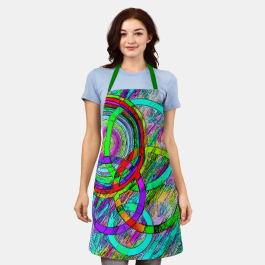 "Ring Toss" - Schürze von Frauen (Getragen)