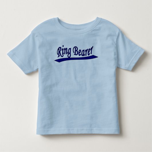 Ring-Träger-Baseball-Shirt Kleinkind T-shirt (Vorderseite)