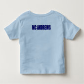 Ring-Träger-Baseball-Shirt Kleinkind T-shirt (Rückseite)