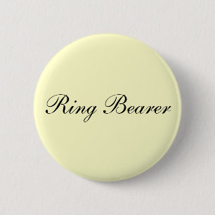 Ring-Träger-Elfenbein-Knopf Button