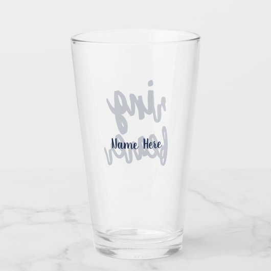 Ring-Träger-Geschenk-individueller Name Glas (Rückseite)