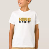 Ring-Träger SPIONS-Sicherheitsring-Kleinkind-Shirt T-Shirt (Vorderseite)