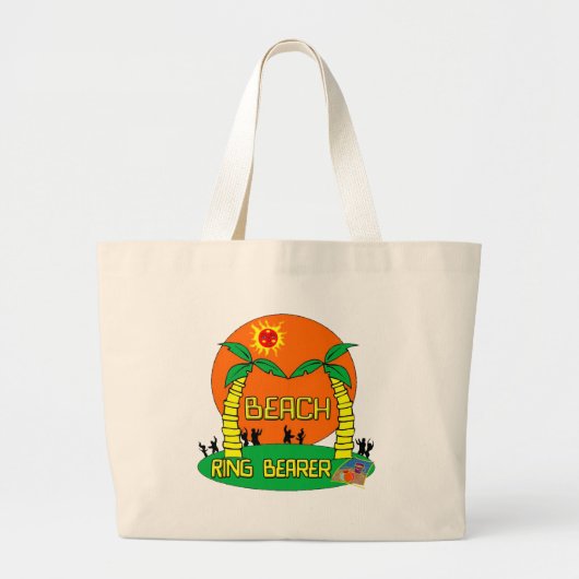 Ring-Träger-Taschen-Tasche Jumbo Stoffbeutel (Vorne)
