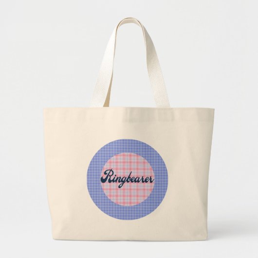Ring-Träger-Taschen-Tasche Jumbo Stoffbeutel (Vorne)