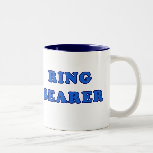 Ring-Träger Zweifarbige Tasse (Rechts)