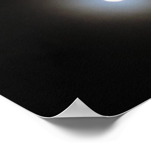 Ring um den Mond Poster (Ecke)