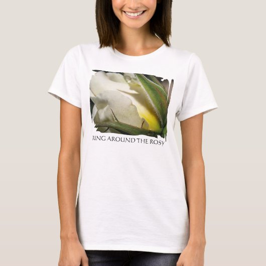 Ring um den rosigen T - Shirt (Vorderseite)