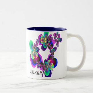 RING UM DIE POSIES 1 ZWEIFARBIGE TASSE