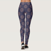 Ring von Blume Leggings (Rückseite)