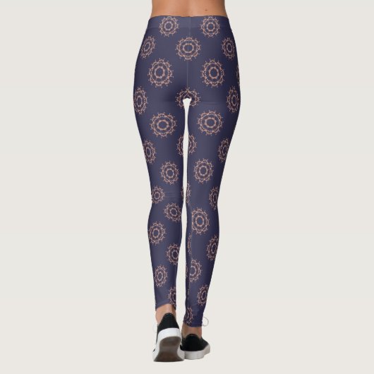 Ring von Blume Leggings (Rückseite)
