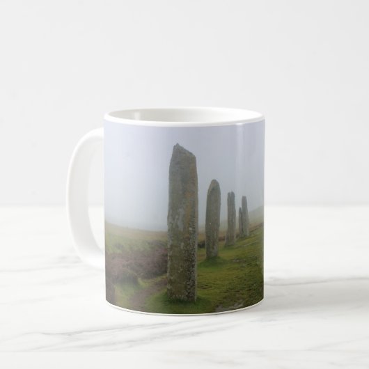 Ring von Brodgar (Orkney-Insel) Kaffeetasse (Vorderseite Links)