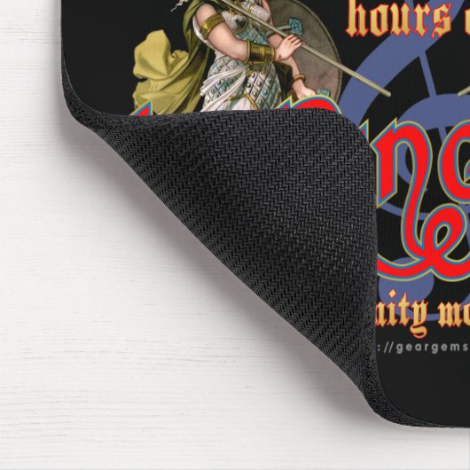 Ring-Zyklus-Überlebender Mousepad (Ecke)