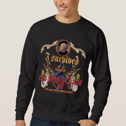 Ring-Zyklus-Überlebender Sweatshirt (Vorderseite)