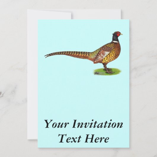 Ringackenpfeffer Einladung (Vorderseite)