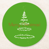 Ringbaum Runder Pappuntersetzer (Vorderseite)