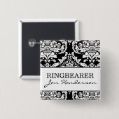 Ringbearer Knopf Button (Vorne & Hinten)