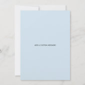 Ringbearer | Skript-Art-kundenspezifische Hochzeit Einladung (Rückseite)