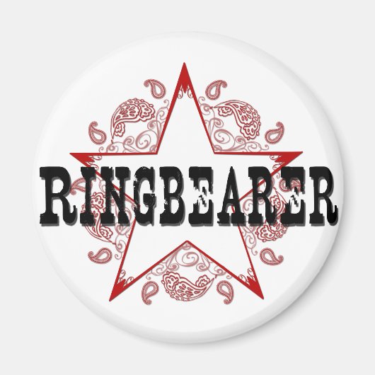 Ringbearer Western Red Magnet (Vorne)