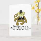 Ringbeerer/Affe Karte (Gelbe Blume)