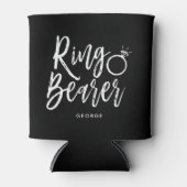 Ringbester | Skriptstil Custom Wedding Dosenkühler (Vorderseite)