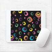Ringe Abstrakte Kunst Mousepad (Mit Mouse)