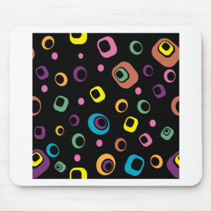 Ringe Abstrakte Kunst Mousepad