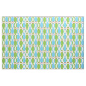 Ringe | blaues und grünes Gewebe Stoff (Fat Quarter (45,7 x 55,9 cm))