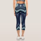 Ringe Capri Leggings (Rückseite)