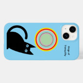 Ringe der Ruhe – Hellblauer iPhone-Hülle Case-Mate iPhone Hülle (Rückseite (Horizontal))