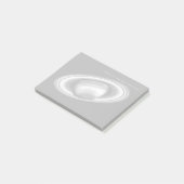 Ringe des Gas-Riesen Saturn - Sonnensystem Post-it Klebezettel (angewinkelt)