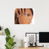 Ringe! gezüchtet poster (Heimbüro)