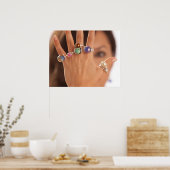 Ringe! gezüchtet poster (Küche)