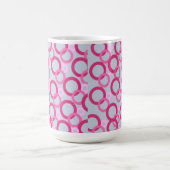 Ringe in Rosa Kaffeetasse (Mittel)