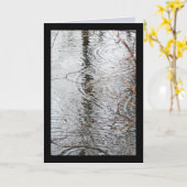 Ringe Karte (Gelbe Blume)