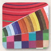 Ringe, Kreise und Karo-Minikollektion Untersetzer (Vorderseite)