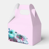 Ringe mit weißen Rosenblättern Geschenkschachtel (Rückseite)