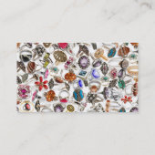 Ringe Schmuckkarten Visitenkarte (Rückseite)