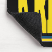 Ringe schwarzes Mousepad (Ecke)