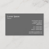 Ringe und Runden 02 Visitenkarte (Rückseite)