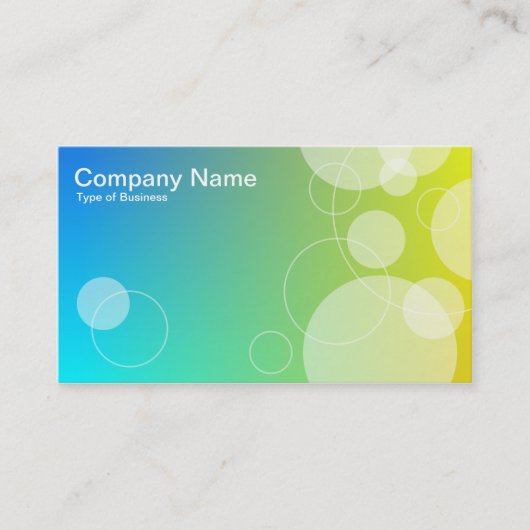 Ringe und Runden 02 Visitenkarte (Vorderseite)