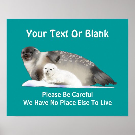 Ringed Siegel - Auf dünnen Eis Poster (Vorne)