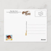 Ringel Ringel Rose Postkarte (Rückseite)