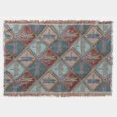 Ringelblende mit Libellenprint Decke (Vorderseite)