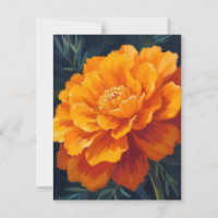 Ringelblume | Aquarell Floral Gemalt